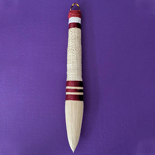 琉球アダンの筆「筆の長さ５０センチ、穂先１８センチ」の最新作